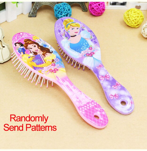 Disney Frozen Comb for Girls Princess Minnie Mouse Hair Brushes Hair Care Baby Girl Care Mickey Hair Comb Disney Toys