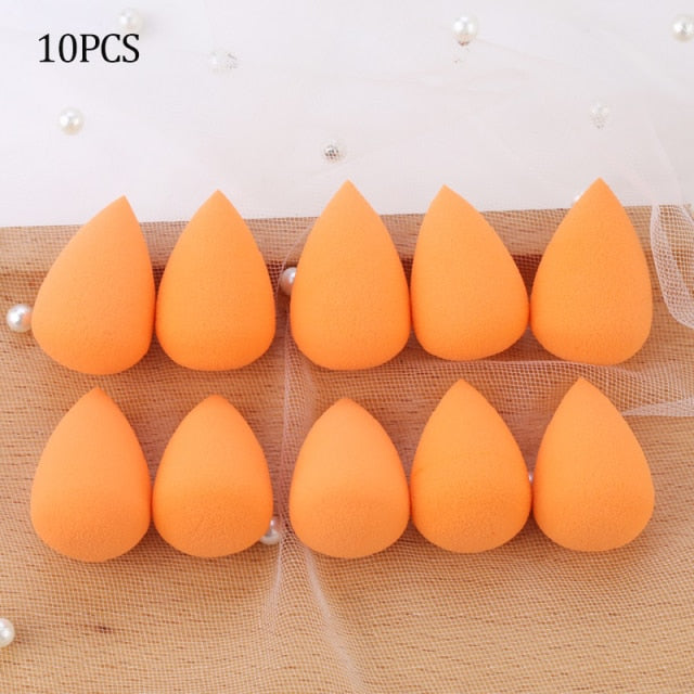 Wholesale Mini Makeup Sponge Water Drop Shape Makeup Soft Foundation puff Concealer Flawless Mixed cosmetic makeup sponge