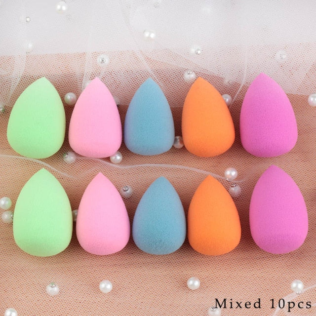 Wholesale Mini Makeup Sponge Water Drop Shape Makeup Soft Foundation puff Concealer Flawless Mixed cosmetic makeup sponge