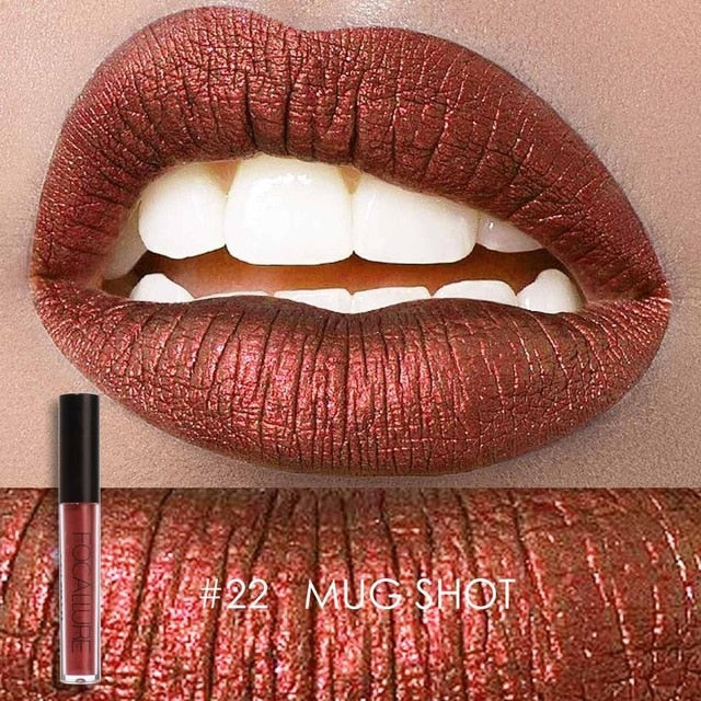 FOCALLURE Matte Lipgloss Sexy Liquid Lipstick Matte Long Lasting Waterproof Cosmetic Beauty Keep 24 Hours Makeup lipgloss