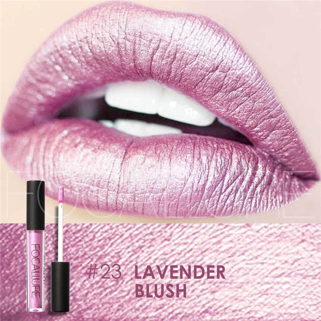 FOCALLURE Matte Lipgloss Sexy Liquid Lipstick Matte Long Lasting Waterproof Cosmetic Beauty Keep 24 Hours Makeup lipgloss