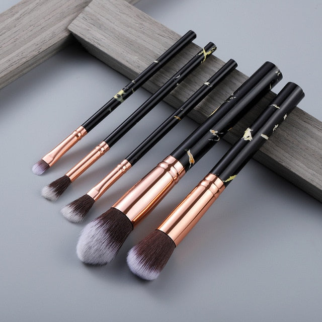 FLD15/10/5Pcs Makeup Brushes Set Cosmetic Powder Eye Shadow Foundation Blush Blending Beauty Make Up of Brochas Maquillaje KIT