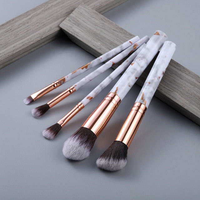 FLD15/10/5Pcs Makeup Brushes Set Cosmetic Powder Eye Shadow Foundation Blush Blending Beauty Make Up of Brochas Maquillaje KIT