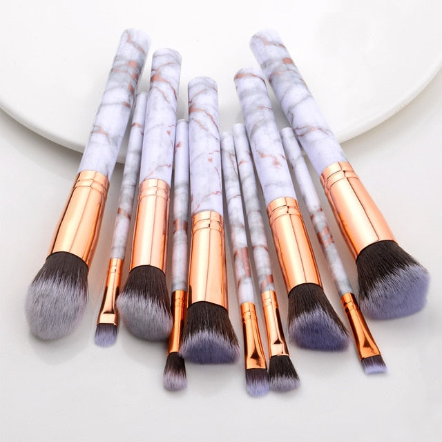 FLD15/10/5Pcs Makeup Brushes Set Cosmetic Powder Eye Shadow Foundation Blush Blending Beauty Make Up of Brochas Maquillaje KIT