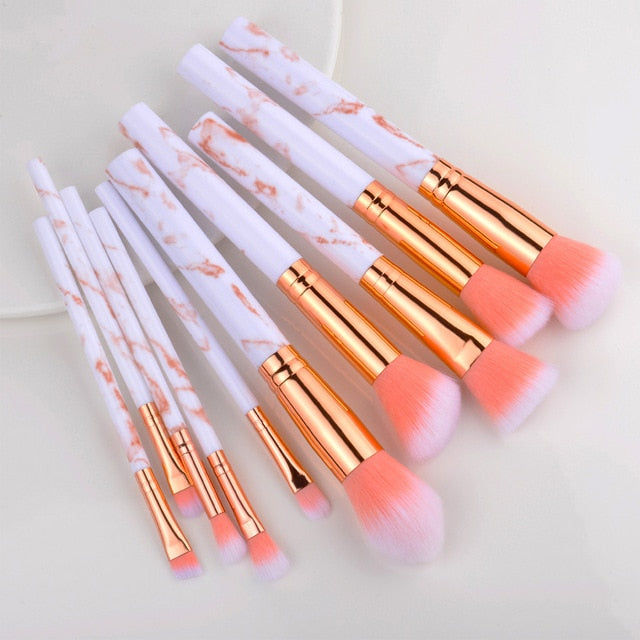 FLD15/10/5Pcs Makeup Brushes Set Cosmetic Powder Eye Shadow Foundation Blush Blending Beauty Make Up of Brochas Maquillaje KIT