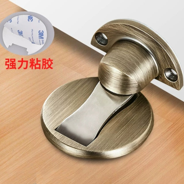 AOBT Magnet Door Stops Magnetic Door Stopper Non-punch Six Colors Available Door Holder Hidden Doorstop Furniture Door Hardware