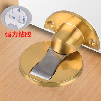 AOBT Magnet Door Stops Magnetic Door Stopper Non-punch Six Colors Available Door Holder Hidden Doorstop Furniture Door Hardware
