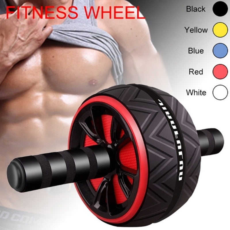 Ab Roller Big wheel Abdominal Muscle Trainer for Fitness Abs Core Workout Abdominal Muscles Training Home Gym Fitness Equipment