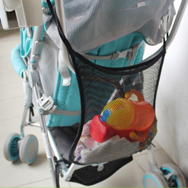 New Style Baby Stroller Basket Organizer Storage Bag Portable Pram Newborn Baby Care Stroller Basket Infant Stroller Accessories