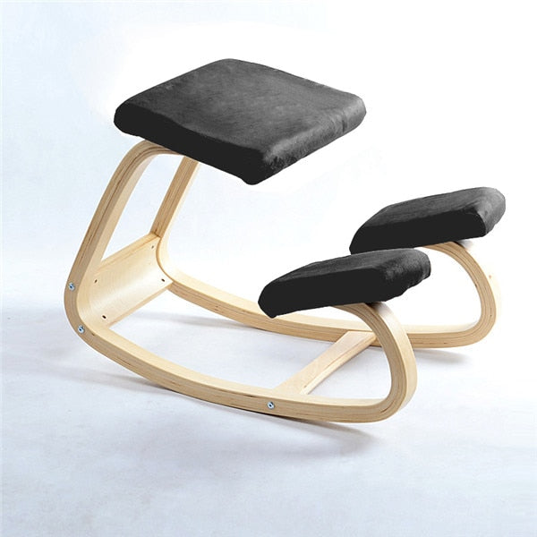 JOYLIVE Home Chair Stool Office Furniture Original Ergonomic Kneeling Rocking Wooden Kneeling Computer Posture Chair