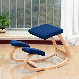 JOYLIVE Home Chair Stool Office Furniture Original Ergonomic Kneeling Rocking Wooden Kneeling Computer Posture Chair