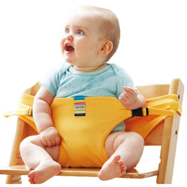 2020 Portable Safety Baby Chair Harness Travel Foldable Washable Infant High Dinning Cover Seat