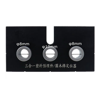 Adjustable Woodworking 3 in 1 Doweling Jig Kit Pocket Hole Jig Drilling Guide Locator For Furniture Connecting Hole Puncher Tool