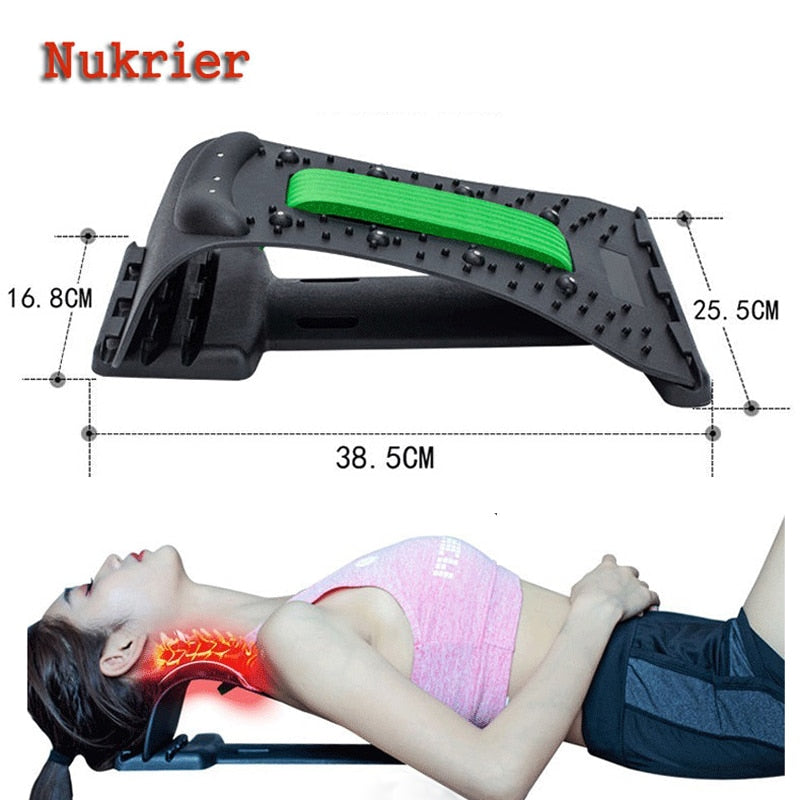 Magic Massage Stretch Equipment Neck Massager Stretcher Tool Fitness Cervical spine Support Relaxation Neck Spine Pain Relief