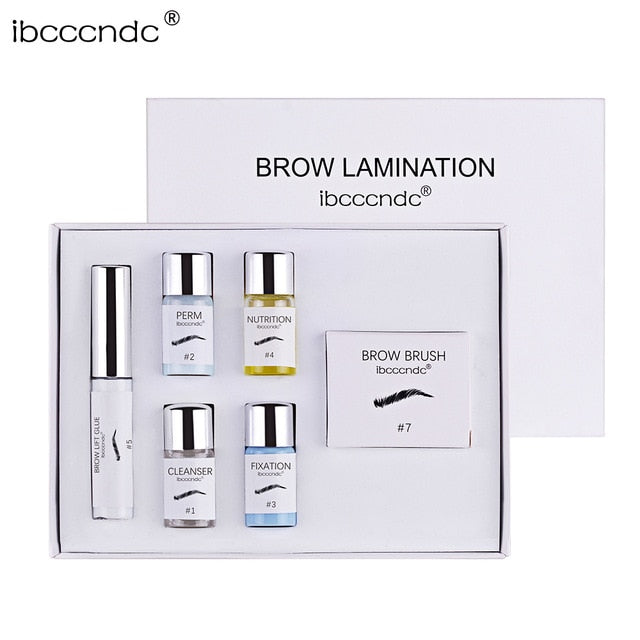 1 Set Semi-pernament Brow Lift Kit Eyebrow Lamination Kit Styling Perming Setting Curling Brow Lamination Beauty Salon Home Use