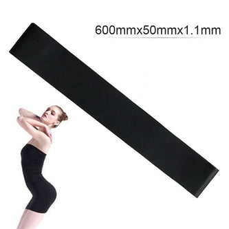 5 Colors Yoga Resistance Rubber Bands Indoor Outdoor Fitness Equipment 0.35mm-1.1mm Pilates Sport Training Workout Elastic Bands