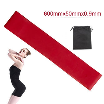 5 Colors Yoga Resistance Rubber Bands Indoor Outdoor Fitness Equipment 0.35mm-1.1mm Pilates Sport Training Workout Elastic Bands