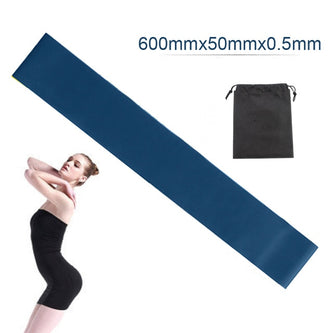 5 Colors Yoga Resistance Rubber Bands Indoor Outdoor Fitness Equipment 0.35mm-1.1mm Pilates Sport Training Workout Elastic Bands