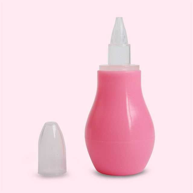 New Born Silicone Baby Safety Nose Cleaner Vacuum Suction Children Nasal Aspirator New Baby Care Diagnostic-tool Vacuum Sucker