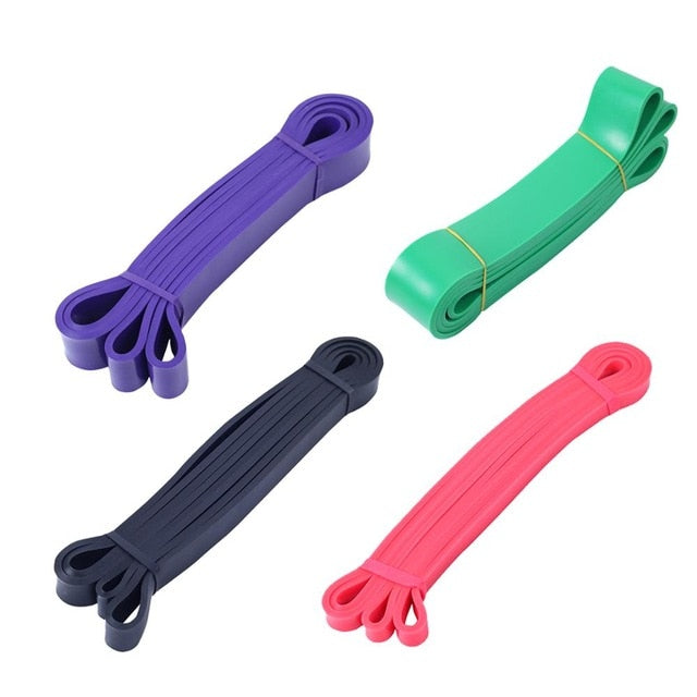 Yoga Elastic Bands Loop Expander for Exercise Sports Equipment Fitness Rubber Bands Resistance Band Unisex 208Cm