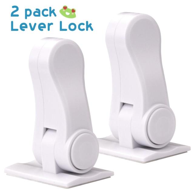 Qshare 8pcs/lot Child Baby Safety Lock Cupboard Cabinet Door Drawer Safety Locks Children Security Protector Baby Care