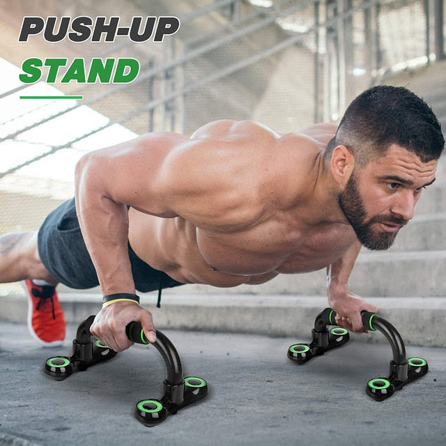 14 in 1 Push-Up Rack Board Training Sport Workout Fitness Gym Equipment Push Up Stand for ABS Abdominal Muscle Building Exercise