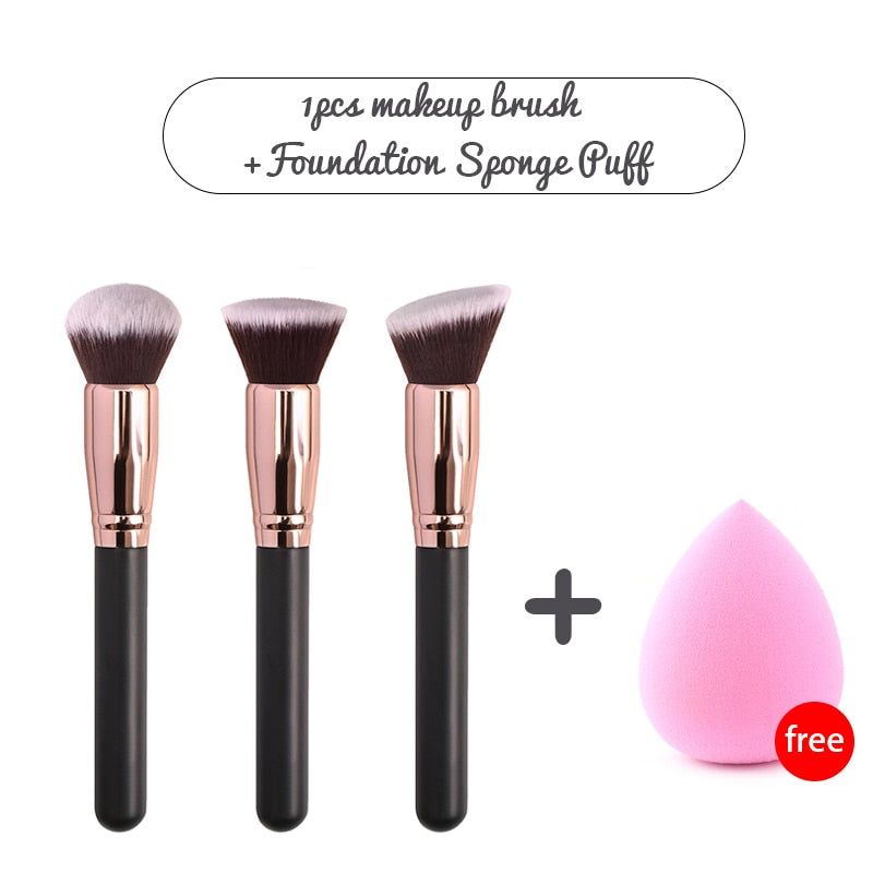 Makeup Brushes Foundation Loose Powder Concealer Blending Blush Brush Cosmetic Beauty Makeup Tool Pincel Maquiagem