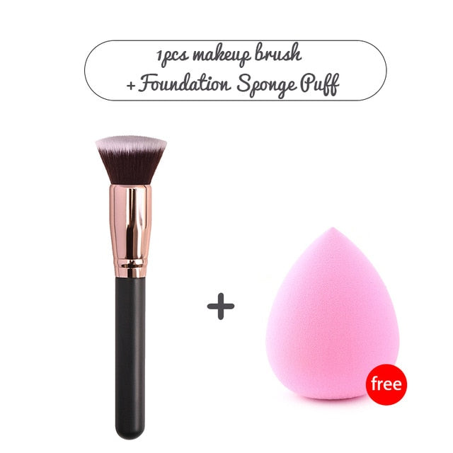 Makeup Brushes Foundation Loose Powder Concealer Blending Blush Brush Cosmetic Beauty Makeup Tool Pincel Maquiagem