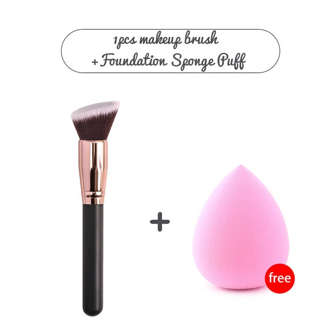 Makeup Brushes Foundation Loose Powder Concealer Blending Blush Brush Cosmetic Beauty Makeup Tool Pincel Maquiagem