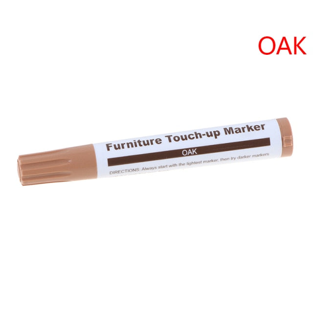 1pc Furniture Repair Pen Markers Scratch Filler Paint Remover For Wooden Cabinet Floor Tables Chairs