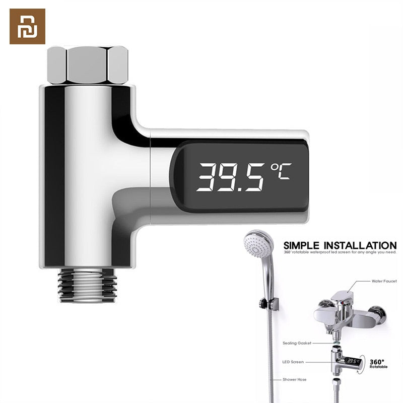 LED Display Home Water Shower Thermometer Temperture Meter Monitor Kitchen Bathroom Smart Home Baby Care