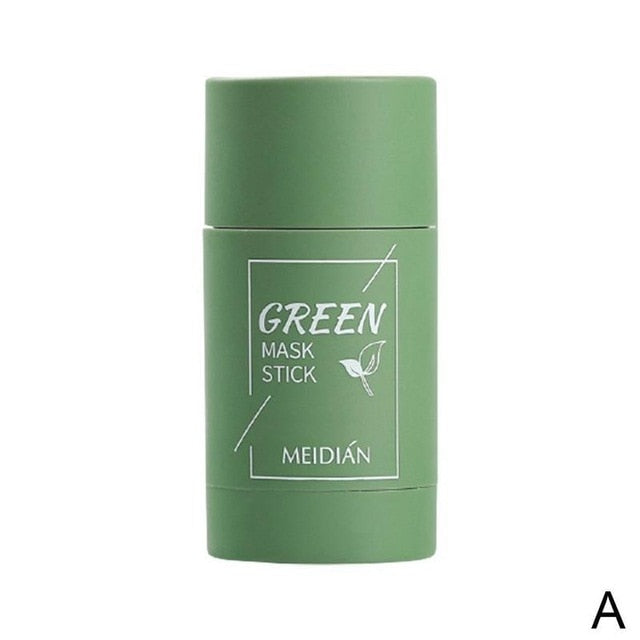 Green Tea Cleansing Clay Stick Mask Acne Cleansing Beauty Skin Green Tea Moisturizing Hydrating Whitening Care Face