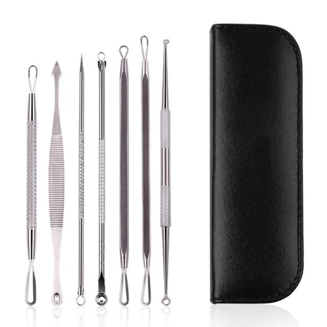 Beauty Acne Blackhead Remover Needles to Remove Blackheads Black Spot Extractor Stainless Steel Pimple Removal Skin Care Tools