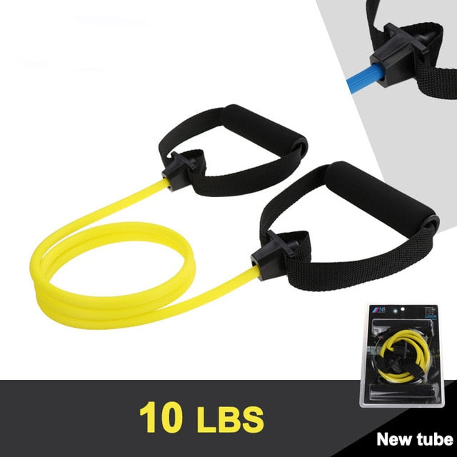 11 Pcs Elastic Resistance Bands Sets Workout Rubber Elast Band For Fitness Sports Gym Exercise Equipment Training Pull Rope