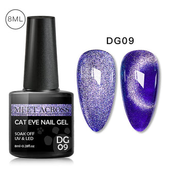 Cat Eye Nail Gel Polish 9D Laser Magnet Varnishes Soak Off UV LED Shimmer Magnetic Lacquers Shiny Beauty Design Polishes