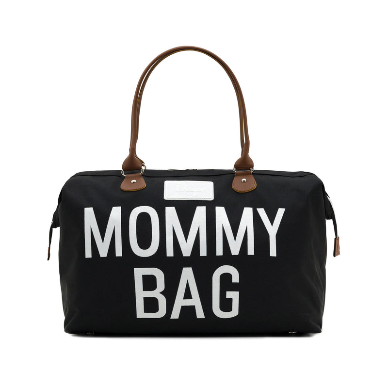 CHQEL Black Mother Baby Care Bag Mommy