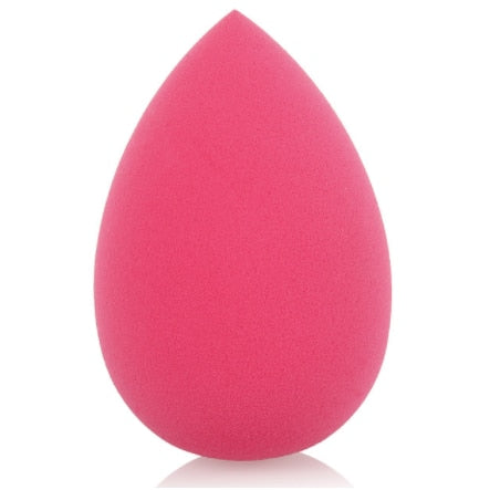 1Pcs Makeup Sponge Powder Puff Dry and Wet Combined Beauty Ball Facial Gourd Bevel Cut Makeup Eggshell Outfit Facial Sponge