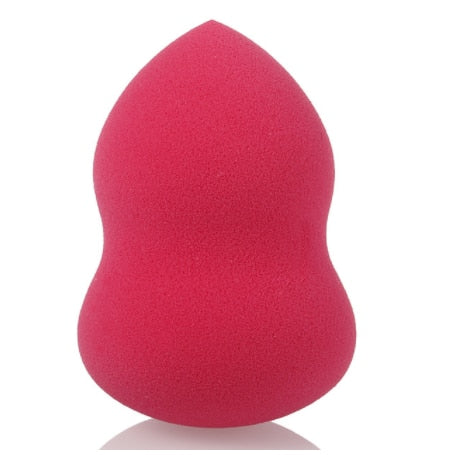 1Pcs Makeup Sponge Powder Puff Dry and Wet Combined Beauty Ball Facial Gourd Bevel Cut Makeup Eggshell Outfit Facial Sponge