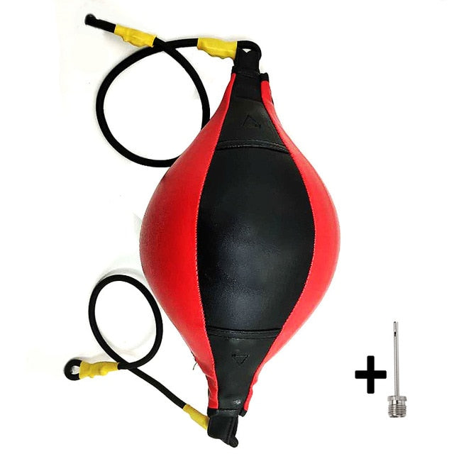 PU Punching Ball Pear Boxing Bag Training Reaction Speed Speed Balls Muay Thai Punch Boxe Fitness Sports Equipment Training