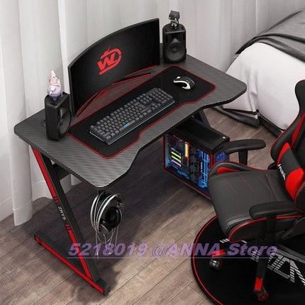 2020 Best Sale Gaming Desk Table LegA 80x50x75cm Cool Black LegZ 80x60x75cm Computer Desktop Home Supplies Office Desk Chair Hot