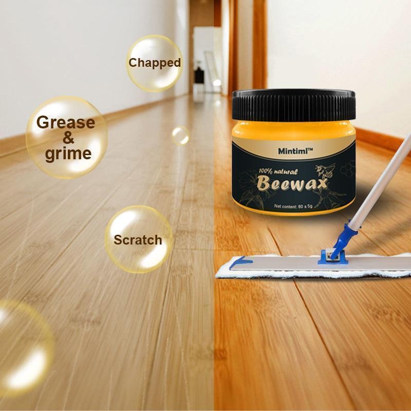 1PCS Wood Seasoning Beeswax Household Polishing Furniture Care Wood Cleaning Polished Chairs Cabinets Wear-Resistant Wax