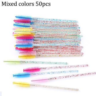 Eyelash Extension Disposable Eyebrow brush Mascara Wand Applicator Spoolers Eye Lashes Cosmetic Brushes Set makeup tools