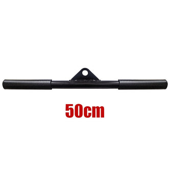 Gym Lat Pull Down Rope Pully Cable Machine Attachment Triceps Fitness T-Bar Handle Grip Equipment for Home Rowing Weight Workout