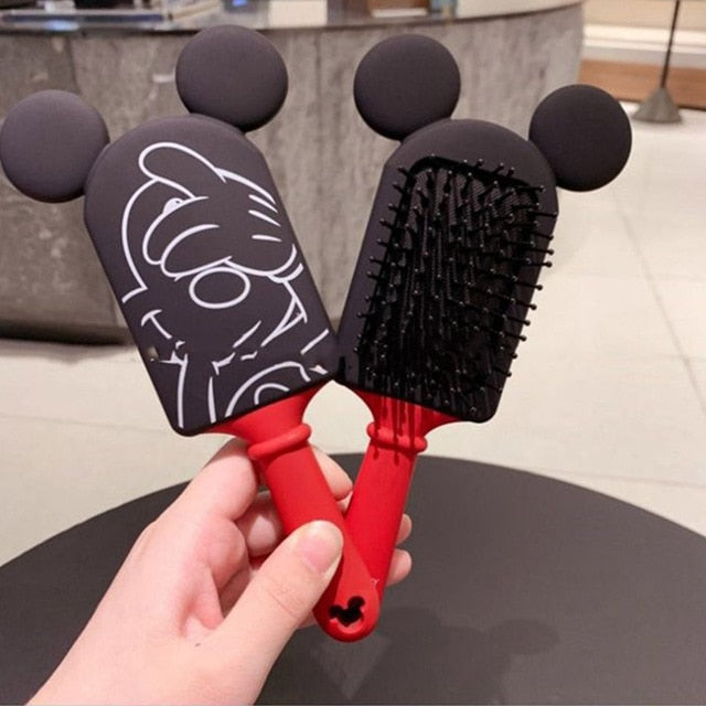 Disney Frozen Comb 3D Mickey Minnie Comb Elsa Anti-Static Air Cushion Hair Care Brushes Baby Girls Dress Up Makeups Toy Gifts