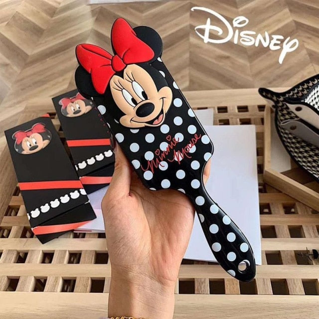 Disney Frozen Comb 3D Mickey Minnie Comb Elsa Anti-Static Air Cushion Hair Care Brushes Baby Girls Dress Up Makeups Toy Gifts