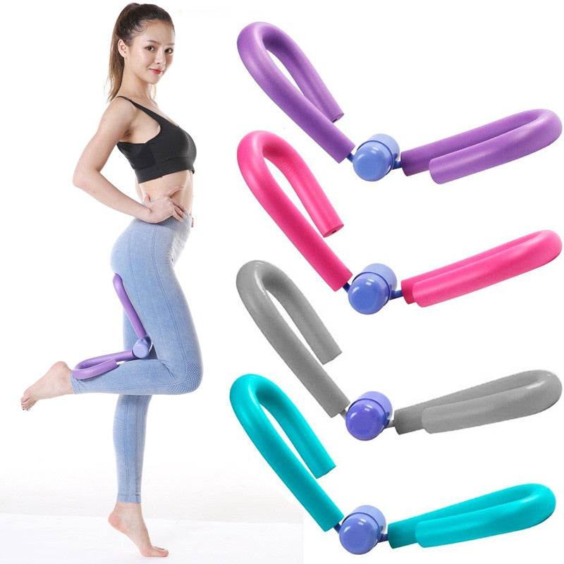 PVC Leg Thigh Exercisers Gym Sports Thigh Master Leg Muscle Arm Chest Waist Exerciser Workout Machine Gym Home Fitness Equipment