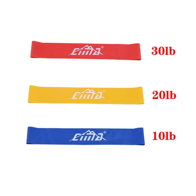 Elastic Fitness Resistance Bands Buttock Strength Training Crossfit Yoga Exercise Rubber Pulling Loop Crossfit Workout Equipment