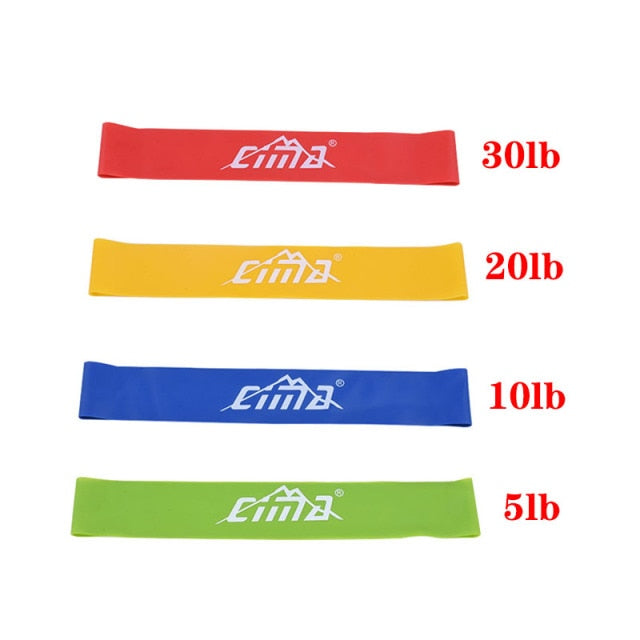 Elastic Fitness Resistance Bands Buttock Strength Training Crossfit Yoga Exercise Rubber Pulling Loop Crossfit Workout Equipment