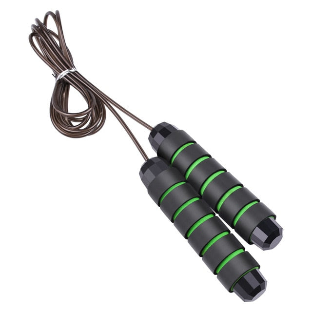 Skipping Rope Speed Weighted Jump Rope Workout Training Gear Adjustable Steel Wire Home Gym Fitness Boxing Equipment