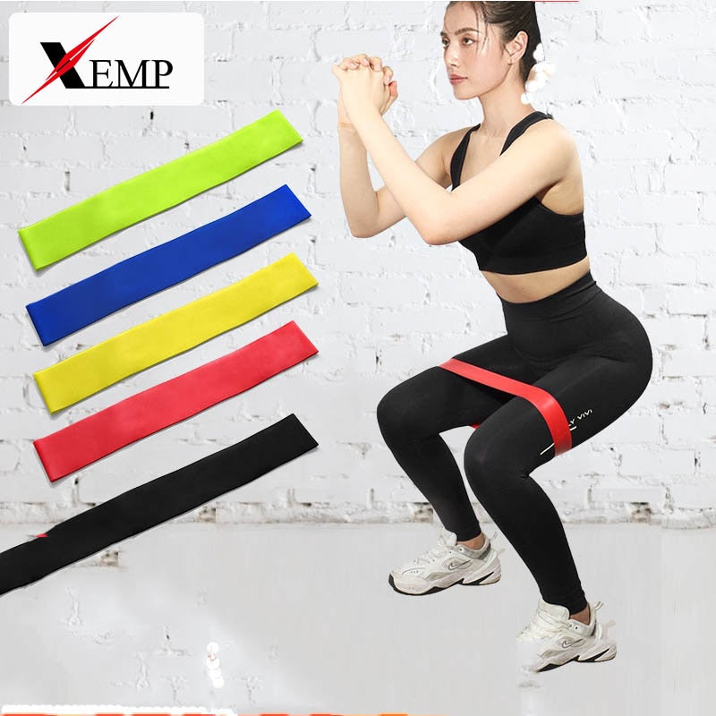 Training Fitness Gum Exercise Gym Strength Resistance Bands Pilates Sport Rubber Fitness Mini Bands Crossfit Workout Equipment